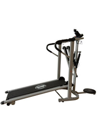 Manual Treadmill with Digital Monitor - 12 KMPH Speed Range