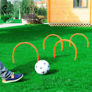 قوس ملعب كرة القدم لإعداد اللعبة الاحترافية