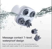 مقاوم للماء Silicone Head Massager- MF-0409