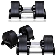 Adjustable Dumbbells 2kg to 20kg - 1 Pair