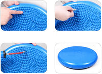Inflatable tube balancing ball yoga massage cushion balancing pad soft balancing wheel