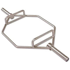 Olympic Hex Bar, Heavy-Duty Solid Pure Steel Weight Lifting Trap Bar RB-0395