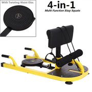 Squat Machine, 4-in-1 Home Cardio Gym Workout | MFLI-0020