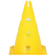 Football Training Cone Square Bottom Mark Cone Roadblock with Hole