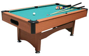 Billiard Table, Pool Table Green Top 8 ft. with Ball Collection System MF-Billiard-2