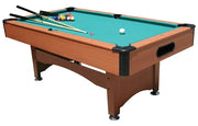 Billiard Table, Pool Table Green Top 8 ft. with Ball Collection System MF-Billiard-2