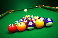 Billiard Table, Pool Table Green Top 8 ft. with Ball Collection System MF-Billiard-2