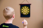 مجموعة لوحة DART المغناطيسية المزدوجة و Bullseye مع 6 رهان للأطفال | MF-0241