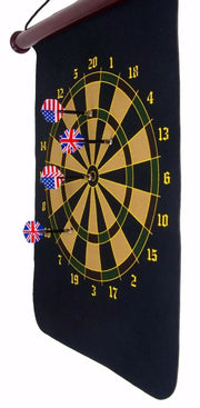 مجموعة لوحة DART المغناطيسية المزدوجة و Bullseye مع 6 رهان للأطفال | MF-0241
