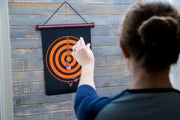 مجموعة لوحة DART المغناطيسية المزدوجة و Bullseye مع 6 رهان للأطفال | MF-0241