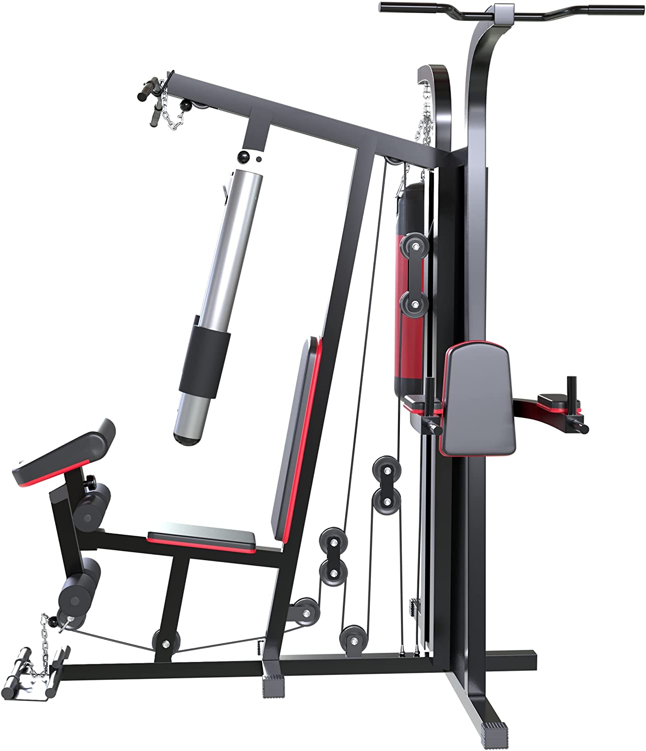 3 Station Multi Gym Cable Machine For Home & Commercial Use – Marshal  Fitness